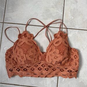 Wishlist Terracotta Lace Detail